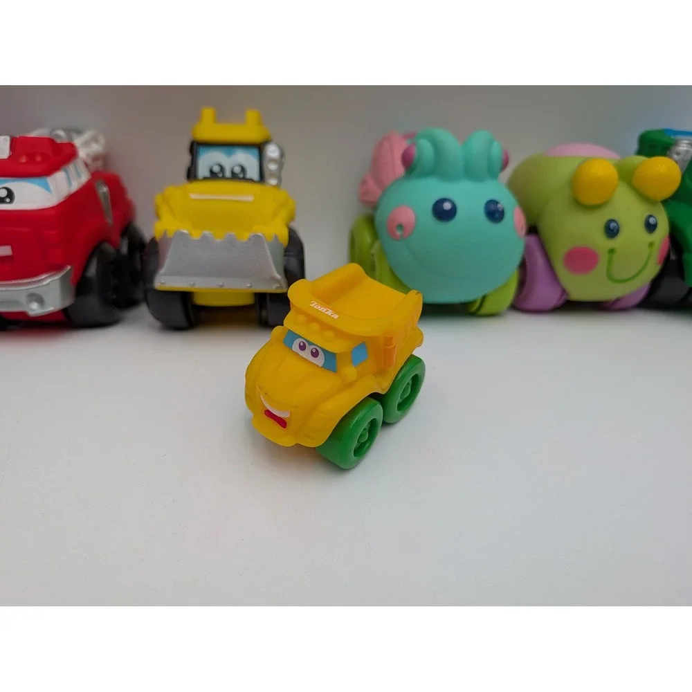 Playskool Tonka Wheel Pals Chuck Friends Toy Vehicle Lot of 8